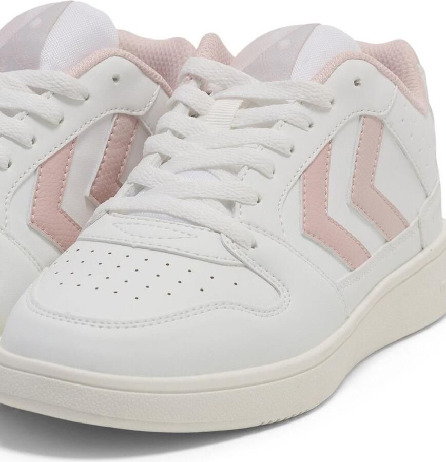 Hummel Damen Sneakers low St. Power Play Wmns Lzd 227961 Bright White Chintz Rose
