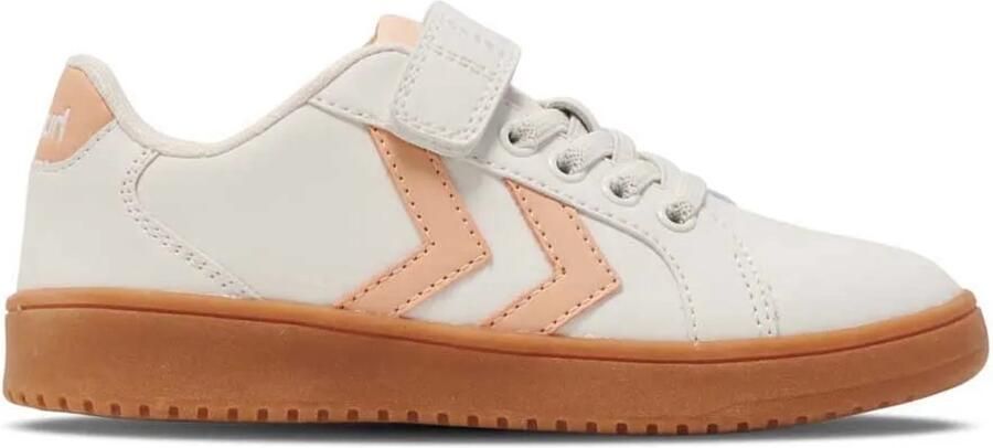 Hummel Derby Court Junior Indoor Sportschoenen Wit
