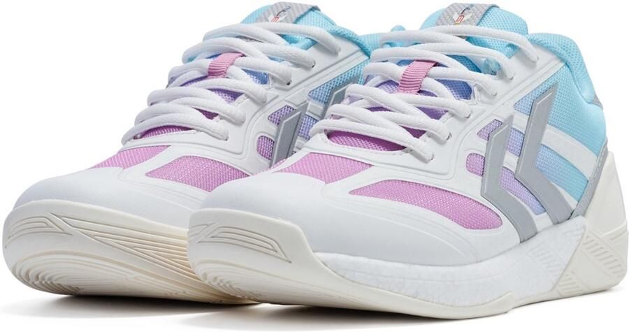 Hummel Hallenschuhe Handball Algiz Ltd 227813 White Multicolor