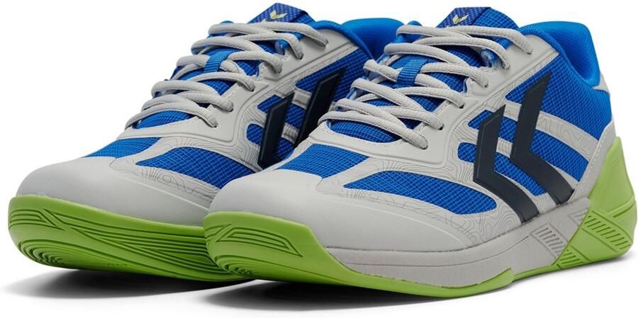 Hummel Hallenschuhe Handball Algiz V 226290 Blue Grey