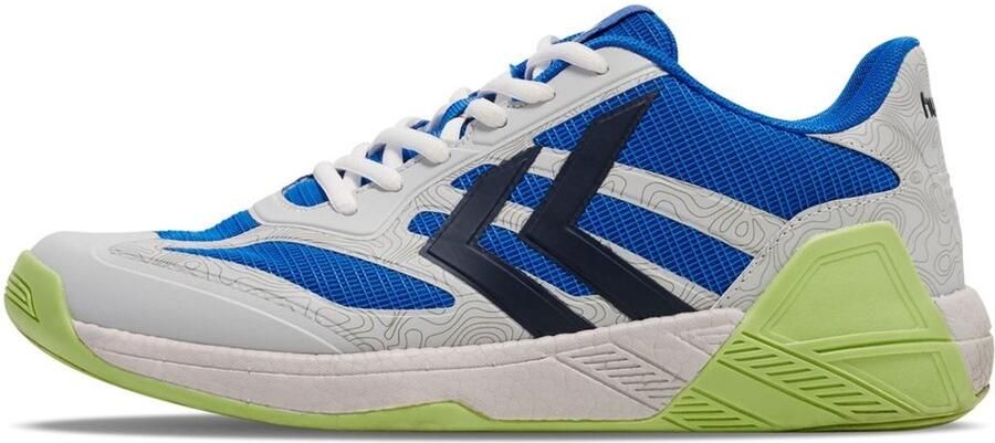 Hummel Hallenschuhe Handball Algiz V Blue Grey
