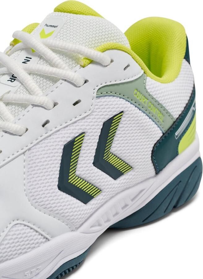 Hummel Hallenschuhe Handball Court Control Ii 225341 White Green Yellow