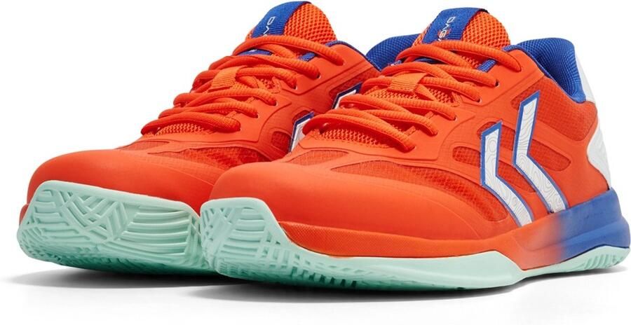 Hummel Hallenschuhe Handball Dagaz 25Icon 228063 Red Blue White