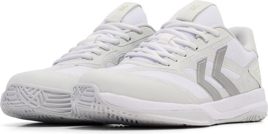 Hummel Hallenschuhe Handball Dagaz V White Grey