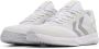 Hummel Hallenschuhe Handball Dagaz V White Grey - Thumbnail 2