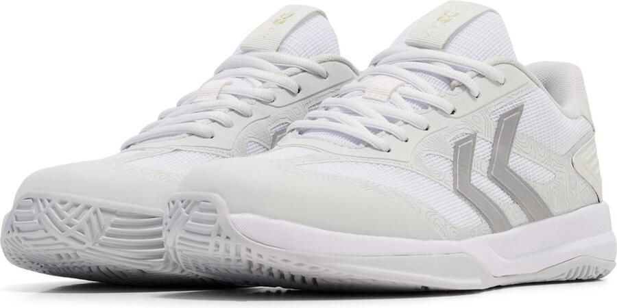 Hummel zaalschoenen Handbal Dagaz V Wit Grijs