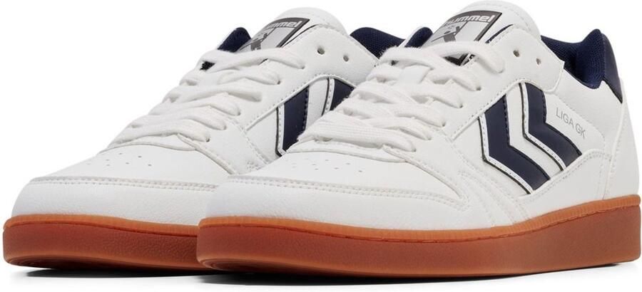 Hummel Hallenschuhe Handball Liga Gk 225343 White Black Iris - Foto 2