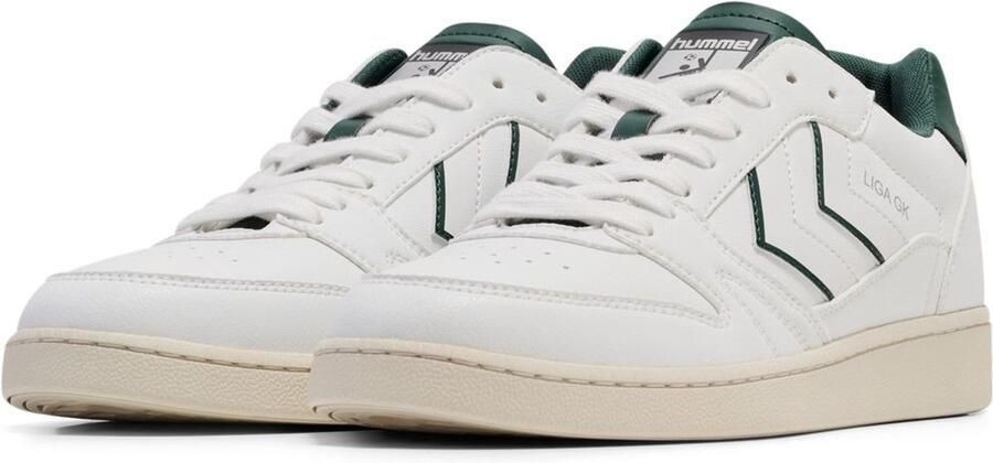 Hummel Hallenschuhe Handball Liga Gk 225343 White Green - Foto 2