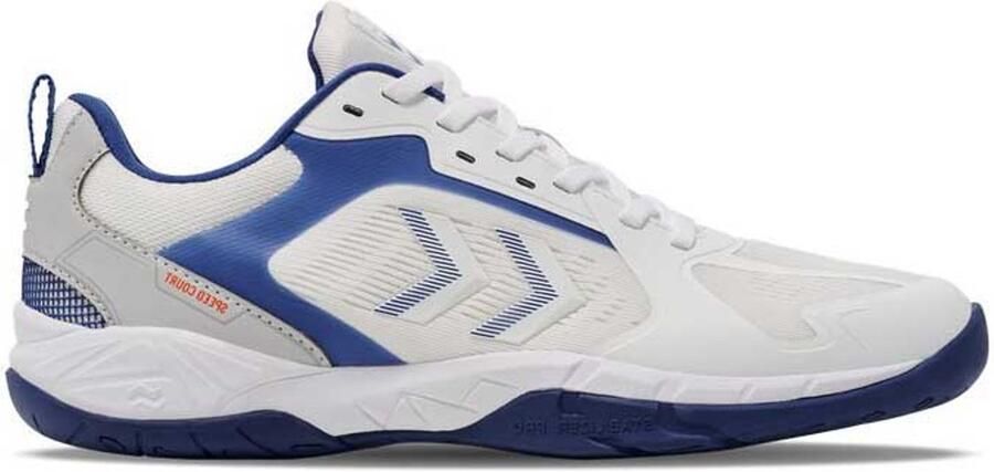 Hummel Hallenschuhe Handball Speed Court 228236 White True Blue