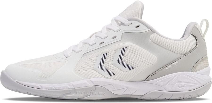 Hummel Hallenschuhe Handball Speed Court White Grey