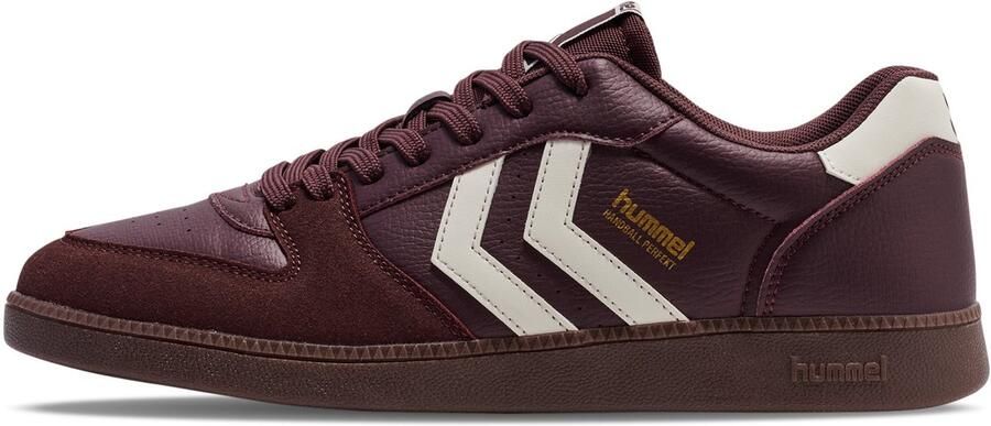 Hummel Sneakers laag donkerrood wit - Foto 1