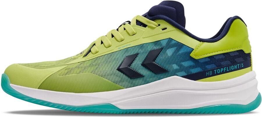 Hummel Hallenschuhe Handball Hb Topflight Pro 230728 Limeade - Foto 2