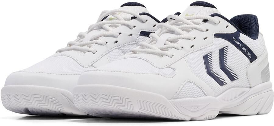 Hummel COURT CONTROL II Indoorschoen 225341 9103 White Black Iris