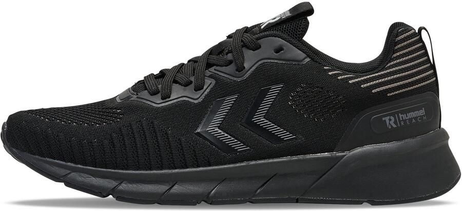 Hummel Heren Reach TR Flex Sneaker Runningstijl Schoen 225210 0480 Black Black - Foto 3