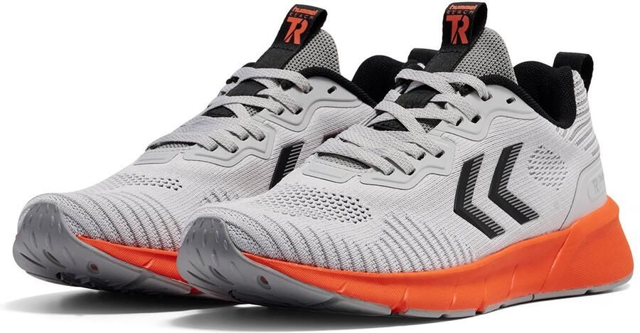 Hummel Heren Reach TR Flex Sneaker Runningstijl Schoen 225210 2509 Lunar Rock