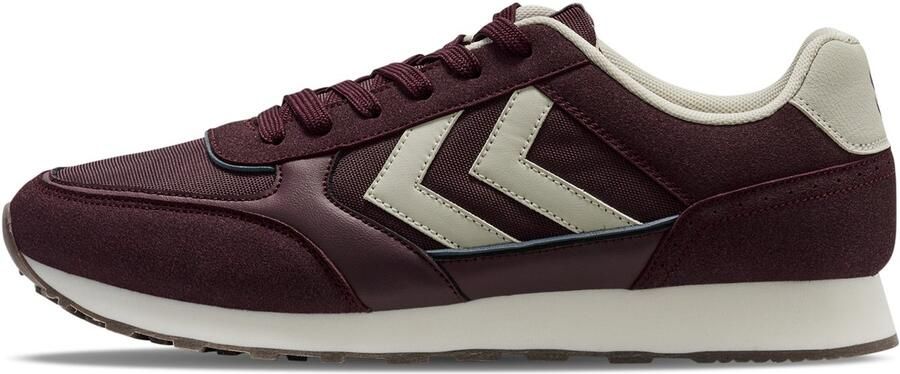 Hummel Sneakers laag 'Parlermo' donkerrood wit
