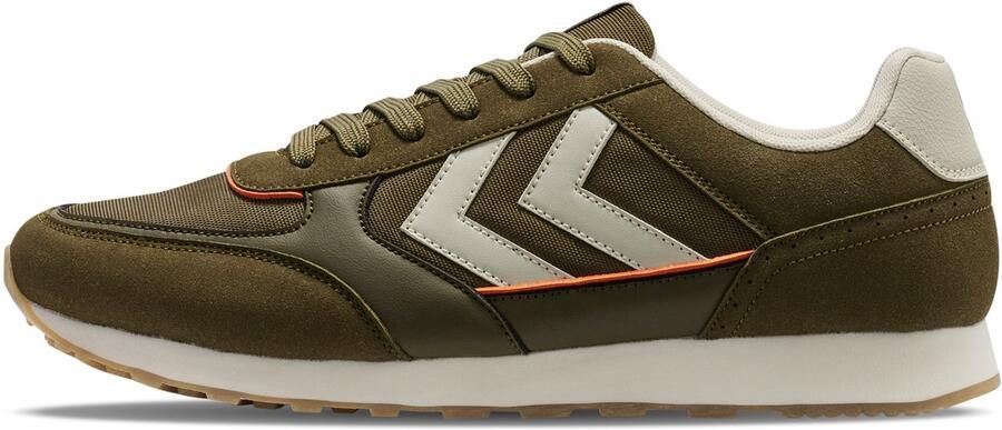 Hummel Sneakers laag 'Parlermo' ecru ombergrijs
