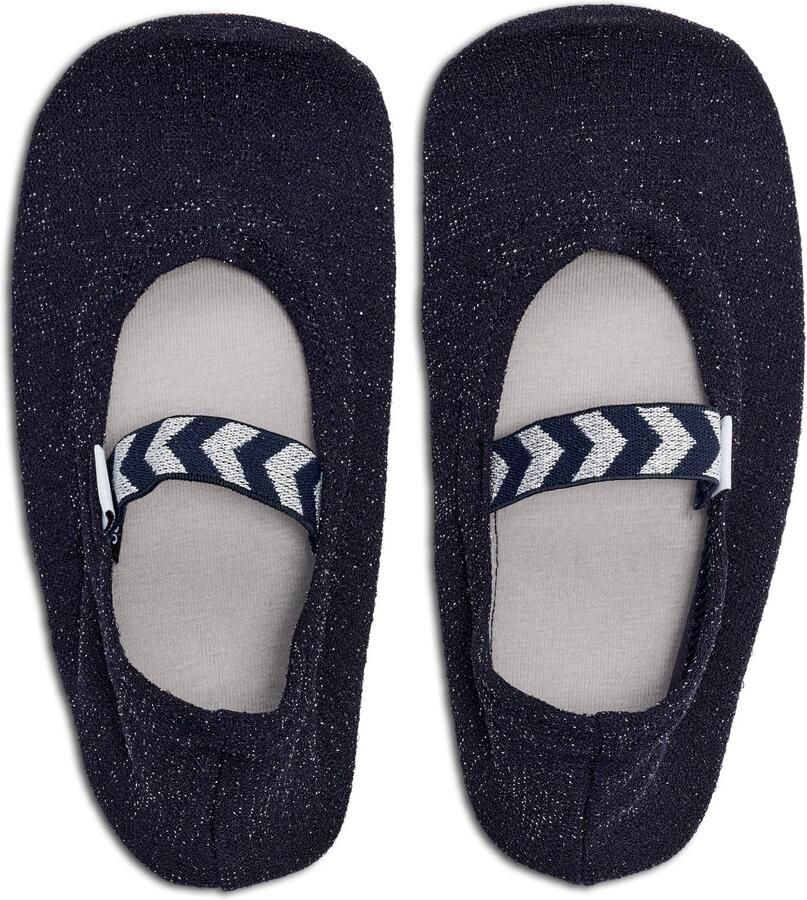 Hummel Kinder Slipper Gym Shoe 204865 Black Iris