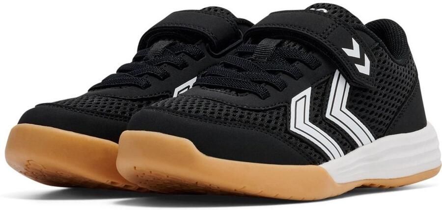 Hummel Kinder Hallenschuhe Handball Multiplay Flex Vc Jr 224853 Black White