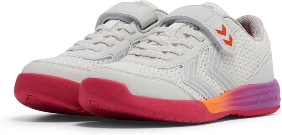 Hummel Kinder Hallenschuhe Handball Multiplay Flex Vc Jr 224853 White Pink