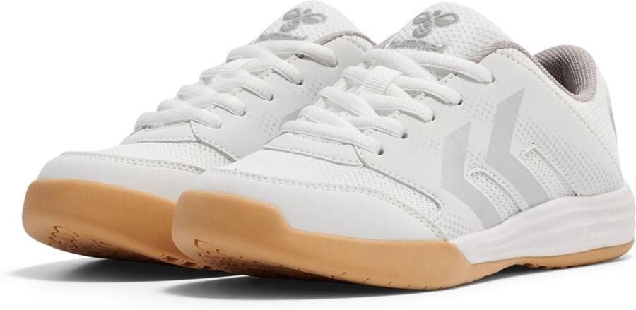 Hummel Kinder Hallenschuhe Handball Multiplay Stable Lc Jr 225241 Bright White Lunar Rock