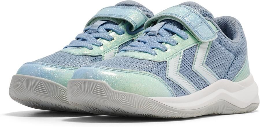 Hummel Kinder MULTIPLAY FLEX V JR Indoorschoen 234839 7234 Dusty Blue