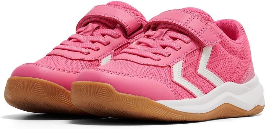 Hummel Kinder MULTIPLAY FLEX V JR Indoorschoen 2348394101 Fandango Pink