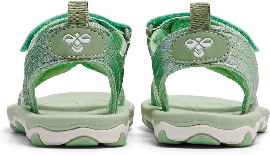 Hummel Kinder Sandalen Sandal Glitter Jr 203306 Frosty Green - Foto 2
