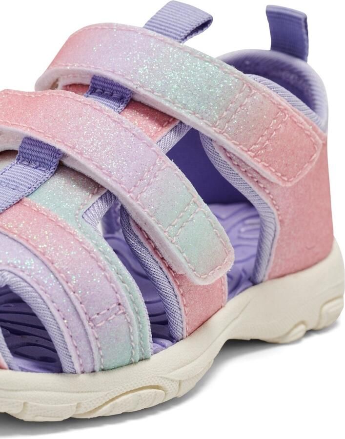 Hummel Kinder Sandalen Sandal Klettverschluss Infant 217944 Multi Color Pink