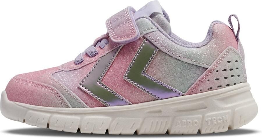 Hummel Kinder Sneaker Crosslite Glitter Infant 231652 Multi Color Pink