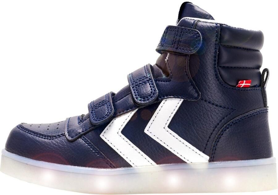 Hummel Kinder Sneakers hoch Stadil Flash Black Iris