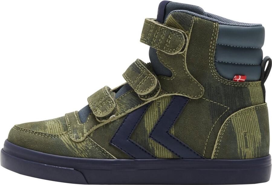 Hummel Kinder Sneakers hoch Stadil Print Jr Stormy Weather