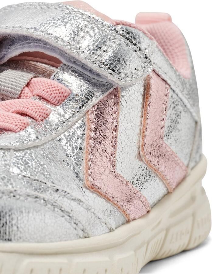 Hummel Kinder Sneakers low Crosslite Glitter Infant 231652 Silver