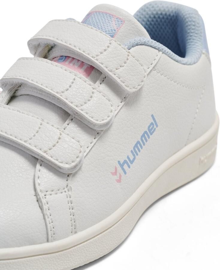 Hummel Kinder Sneakers low Match Point Jr 230175 White Blue Pink