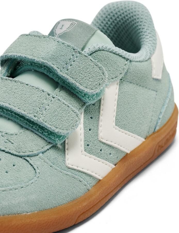 Hummel Kinder Sneakers low Victory Suede Ii Infant 230238 Frosty Green