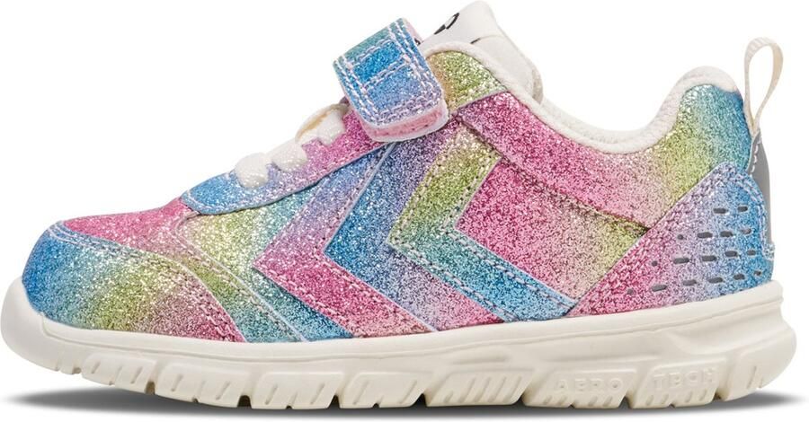 Hummel Kinder Sneakers low Crosslite Glitter Infant 231652 White Multicolor - Foto 2