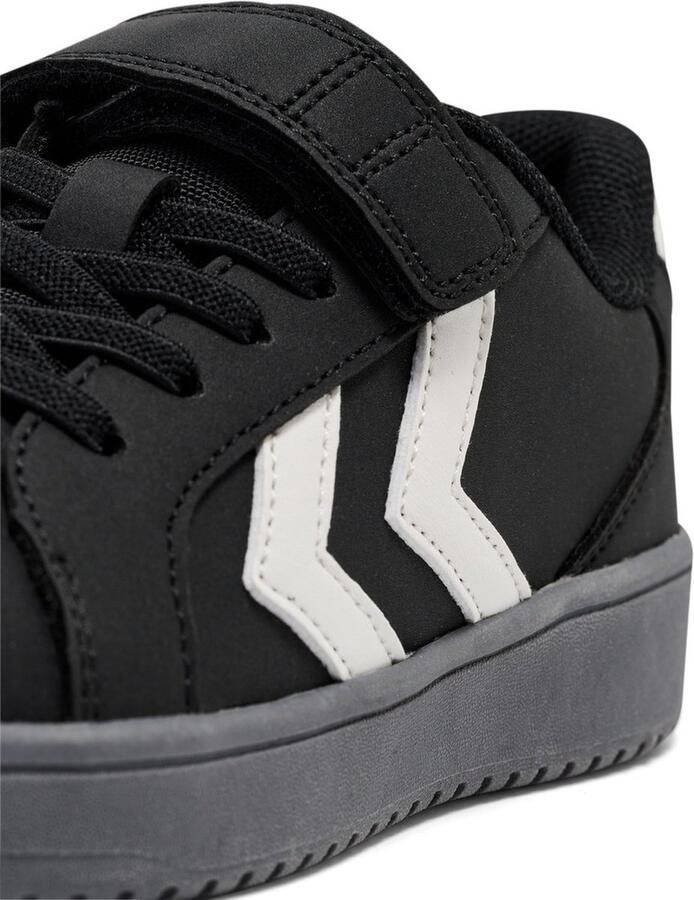 Hummel kindersneakers laag model Derby Court Sn Jr 229843 antraciet