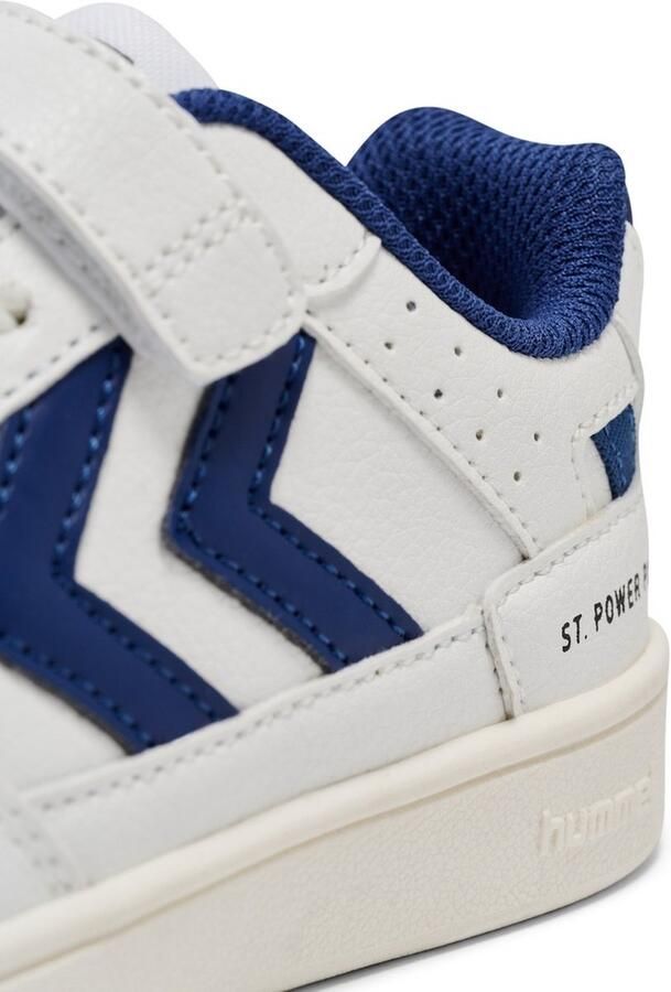 Hummel Kinder Sneakers low St Power Play Jr 229839 White Blue