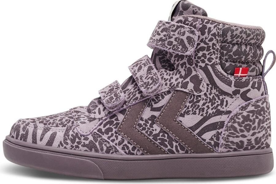 Hummel kindersneakers laag model Stadil Print Jr Sparrow