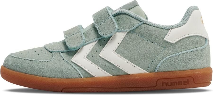 Hummel kindersneakers laag model Victory Suede II 217833 Frosty Green - Foto 2