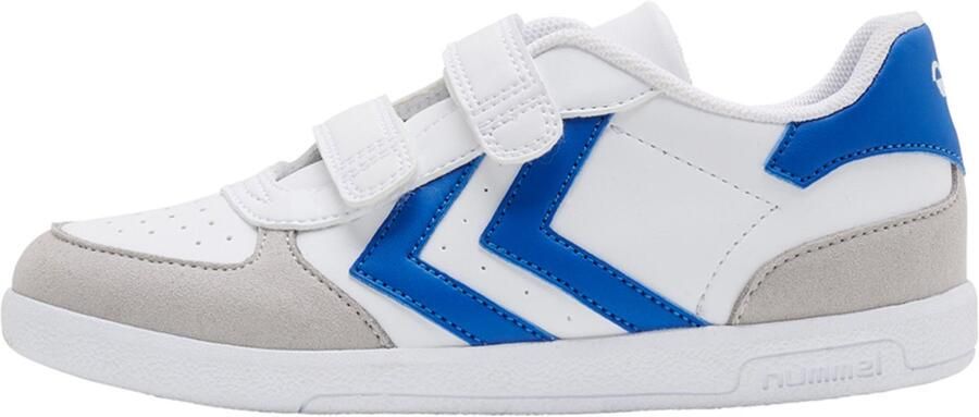 Hummel Kinder Sneaker Victory White Blue