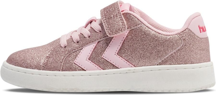 Hummel kindersneakers laag model Derby Court Xm Jr 230290 Roseate Spoonbill - Foto 2