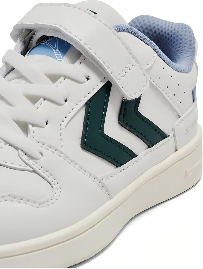 Hummel Kinder Sneakers low St Power Play Jr 229839 White Green