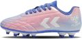 Hummel Kindervoetbalschoenen Top Star Lc FG - Blauw/Multicolor/Roze