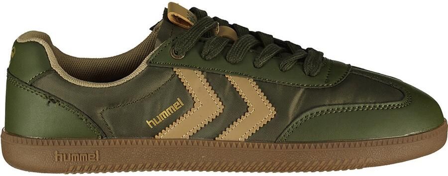 Hummel Leather25 Indoor Sportschoenen Groen