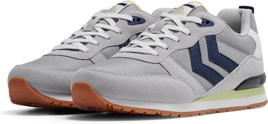 Hummel MONACO 86 NS sneaker herenschoenen vegan 221427 1100 Alloy