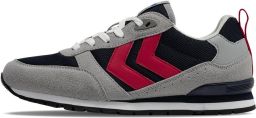 Hummel Sneakers laag blauw grijs bloedrood