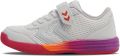 Hummel MULTIPLAY FLEX VC JR unisex sportsneaker schoenen vegan 224853 wit rotz - Wit