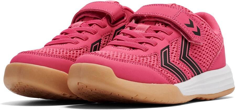 Hummel MULTIPLAY FLEX VC JR unisex sportsneaker schoenen vegan 224853 4101 Fandango Pink - Foto 2