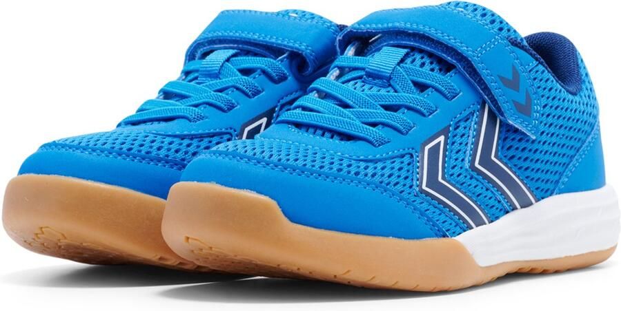 Hummel MULTIPLAY FLEX VC JR unisex sportsneaker schoenen vegan 224853 Blauw